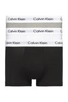 Calvin Klein 3-Pack Low Rise Trunks - lage Boxershorts heren - Mannen hipsters - XS - Wit - Onderbroek heren heren heren heren heren heren heren - thumbnail