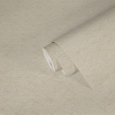 AS Creation Nara - Beige - Patroon Behang - 387424