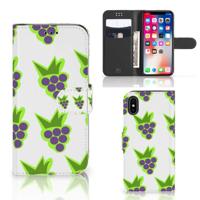 Apple iPhone X | Xs | Book Cover | Druiven - thumbnail