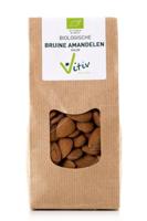 Vitiv Amandelen met vlies bio 500 Gram - thumbnail
