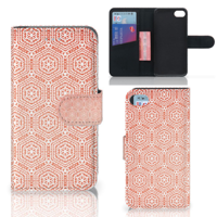 iPhone 7 | 8 | SE (2020) | SE (2022) Telefoon Hoesje Pattern Orange - thumbnail