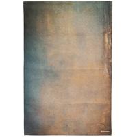 Bresser Achtergronddoek van 100% Katoen - 80 x 120cm - Abstract Brown Blue - thumbnail