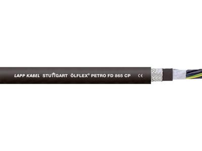 LAPP 23317/500 Geleiderkettingkabel ÖLFLEX® PETRO FD 865 CP 18 G 0.75 mm² Zwart 500 m