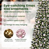 VidaXL Kunstkerstboom met 300 led groen 180 cm pvc en plastic en staal - thumbnail