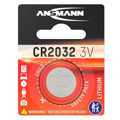 Ansmann knoopcel lithium coin cell cr2032, 3v - thumbnail