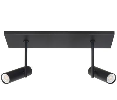 Highlight Zwarte spotTrend 2-lichts recht - S7534.01