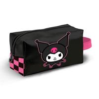 Sanrio Plus Brick Travel Toiletry Bag Kuromi Chess Multicolour - thumbnail