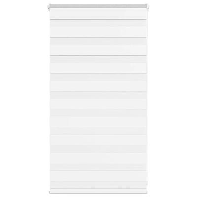 VidaXL Zebra blind 70x100 cm stofbreedte 65,9 cm polyester wit VidaXL Zebra blind 70x100 cm stofbreedte 65,9 cm polyester wit