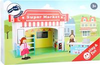 Speelhuis supermarkt met accessoires - thumbnail