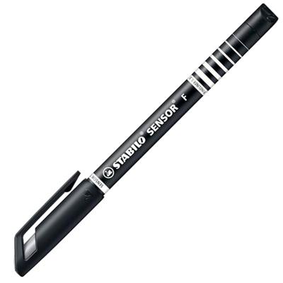 Fineliner stabilo sensor 10198 f zwart | 10 stuks
