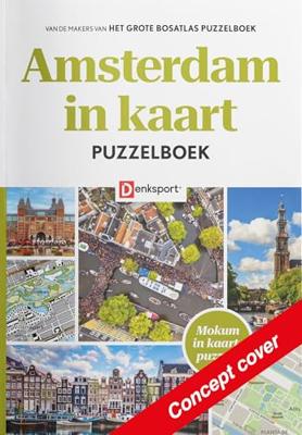 Het Amsterdam in kaart Puzzelboek