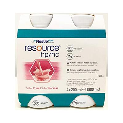 Resource Hp Hc Aardbei Fles 4x200ml