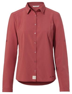 Vaude Rosemoor IV LS Shirt Dames Brick 44