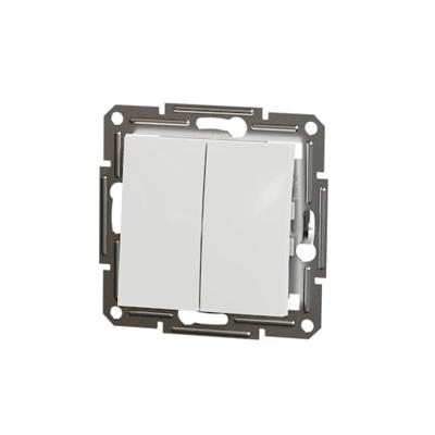 Schneider Electric EPH0370121D Serieschakelaar Asfora Wit (RAL 9003) 1 stuk(s) - thumbnail