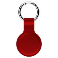 Lunso - Houder met sleutelhanger - Apple Airtags - Rood - thumbnail