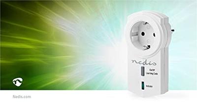 Nedis RF-stekker | Mesh / 433 MHz | IP20 | 3680 W | 1 stuks - RFPM120FWT RFPM120FWT