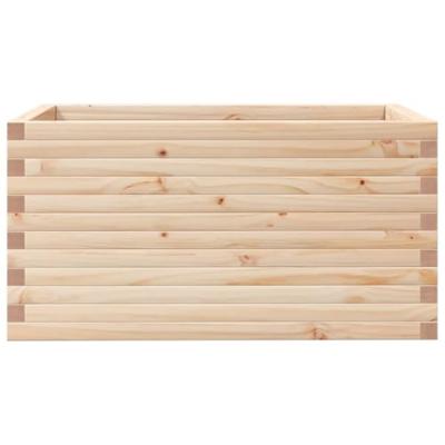 VidaXL Plantenbak 90x60x45,5 cm massief grenenhout