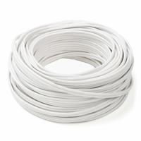 VER H05V-K 0,75ws Eca Ri.100 Leidingdraad H05V-K 1 x 0.75 mm² Wit 100 m - thumbnail