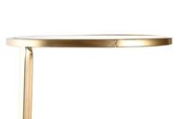 Planken DKD Home Decor 32,5 x 30 x 86 cm Kristal Gouden Metaal - thumbnail