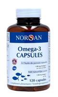 NORSAN Omega-3 capsules 120 Capsules - thumbnail