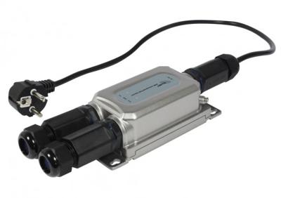 ALLNET PoE injector outdoor IEEE8023bt 154W30W60W metaal, W128449254 (IEEE8023bt 154W30W60W metalen behuizing ALLPI2013OBT60)