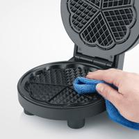 Severin WA 2116 Wafelijzer Anti-aanbaklaag, Controlelampje Zwart - thumbnail