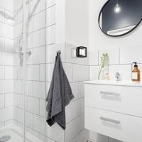 Searchlight Badkamer wandlampChaplin Cubic 8cm - 74303-1BK - thumbnail
