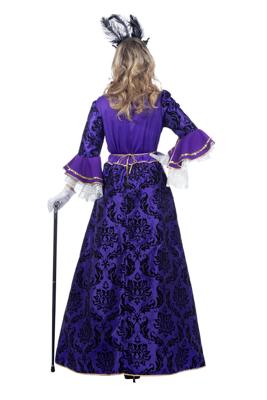 Venetiaanse jurk paars