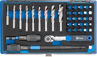 Condor set speciaalboren "39600" spiral drill bits hss-g 38tlg.