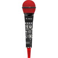 iDance Color Mic CLM3 Microfoon Rood/Zwart - thumbnail