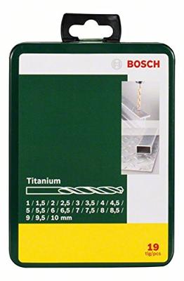 Bosch Accessories 2607019437 Promoline HSS Metaal-spiraalboorset 19-delig 1 mm, 1.5 mm, 2 mm, 2.5 mm, 3 mm, 3.5 mm, 4 mm, 4.5 mm, 5 mm, 5.5 mm, 6 mm, 6.5 mm, 7