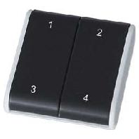 Eltako FHS4-al/anso Handzender Draadloos Bereik max. (in het vrije veld) 30 m