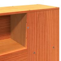 Bedframe zonder matras massief grenenhout wasbruin 150x200 cm - thumbnail