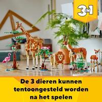 LEGO CREATOR 3 IN 1 31150 WILDE SAFARI DIEREN - thumbnail