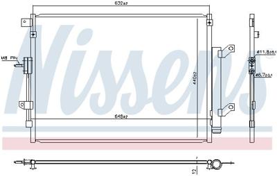 Condensor, airconditioning 940934 Condensor, airconditioning 940934