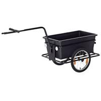 Roland big boy fietskar - kunststof/staal - 90l - zwart - thumbnail