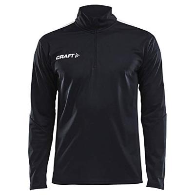 Craft 1905611 Progress Halfzip Tee LS M - Black/White - M