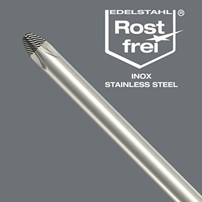 Wera 3335 Zaagsnede-schroevendraaier, RVS, 0.8 x 4.0 x 100 mm - 1 stuk(s) - 05032003001 - thumbnail