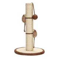 Nobleza Krabpaal met speeltjes - Beige - 40 cm - thumbnail