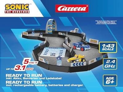 Carrera RC Sonic Racing Set 1:43 - thumbnail