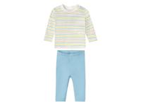lupilu 3-delige baby set (Blauw/gestreept, 74/80) - thumbnail
