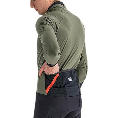 Sportful Fiandre pro lange mouw jacket groen heren XXL