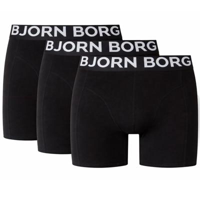 Bjorn Borg Boxershorts Organic cotton 3-pack zwart