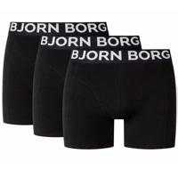 Bjorn Borg Boxershorts Organic cotton 3-pack zwart - thumbnail