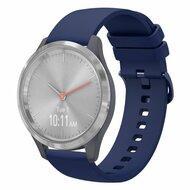 Huawei Watch GT 4 / GT 5 (41mm) & GT 5 Pro (42mm) - Soft siliconen bandje - Donkerblauw - thumbnail