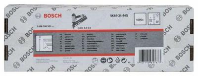 Bosch Accessoires DA Afwerknagels | 34° | verzinkt | 44 mm | 4000 stuks - 2608200521