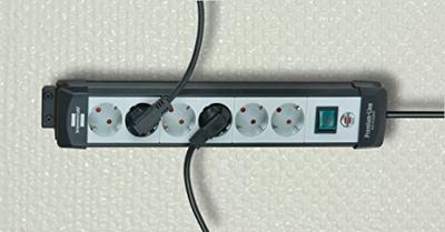 Brennenstuhl Premium-Line stekkerdoos 6-voudig wit 3m H05VV-F 3G1,5 - 1952260100 Brennenstuhl Premium-Line stekkerdoos 6-voudig wit 3m H05VV-F 3G1,5 - 1952260100