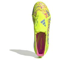 adidas Predator League FT Gras / Kunstgras Voetbalschoenen (MG) Neongeel Blauw Roze - thumbnail