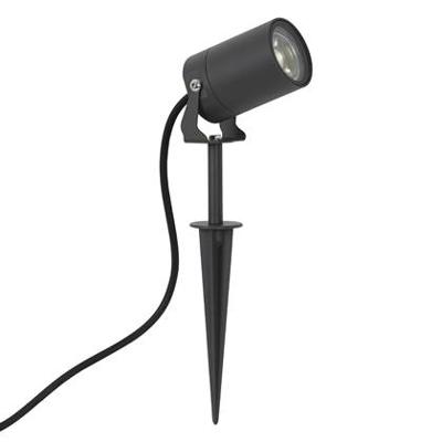 Stark Tuinspot Antraciet met Lichtsensor LED