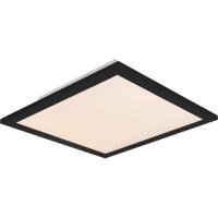 LED Plafondlamp Vierkant Mat Zwart - Dimbare Kleurverlichting 14W - thumbnail